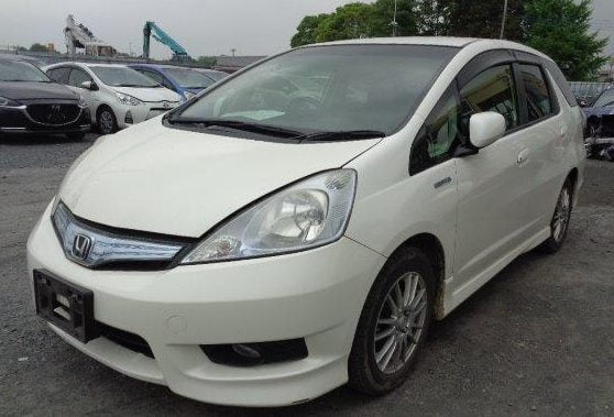 HONDA FIT SUHTTEL 2013 WHITE