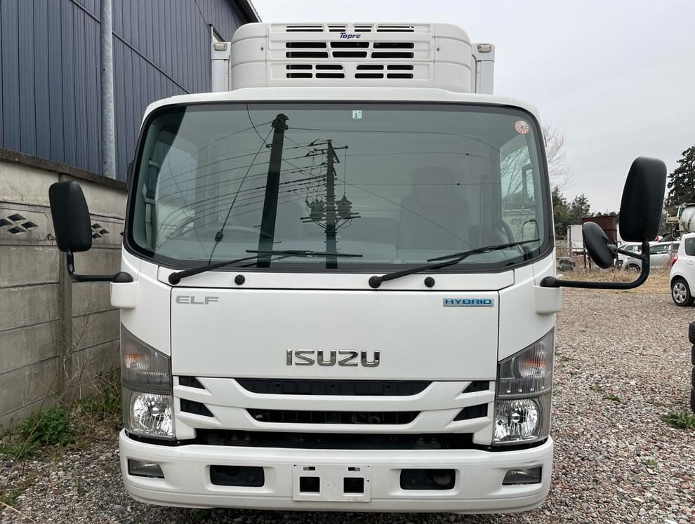 2017 ISUZU FORWARD HYBRID FREEZER TRUCK